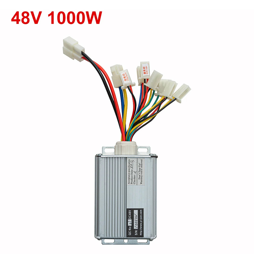 250/350/500W/1000W 24V/36V/48V DC Electric Bike Motor Brushed Controller for Electric Bicycle Scooter Ebike Controller Accessory