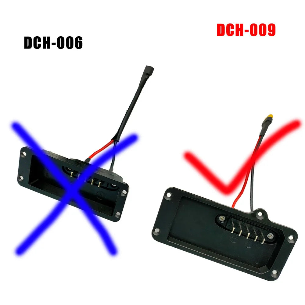 Female Male Side's Discharge Plate Connector for DCH-009 ALX009 Battery MATE X Engwe Ebike Battery 5 Pin Connection Board Cover