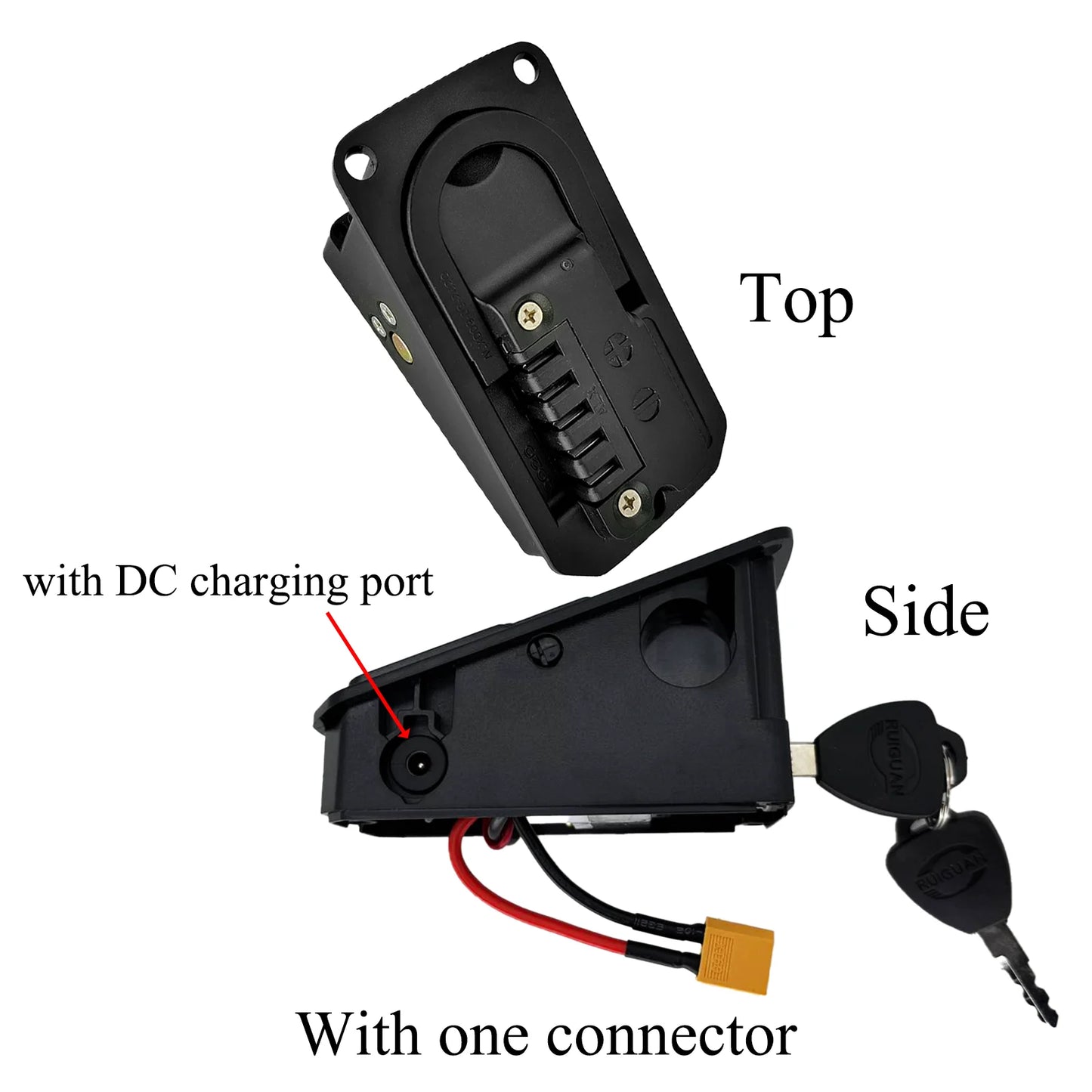 Female Male Side's Discharge Plate Connector for DCH-009 ALX009 Battery MATE X Engwe Ebike Battery 5 Pin Connection Board Cover