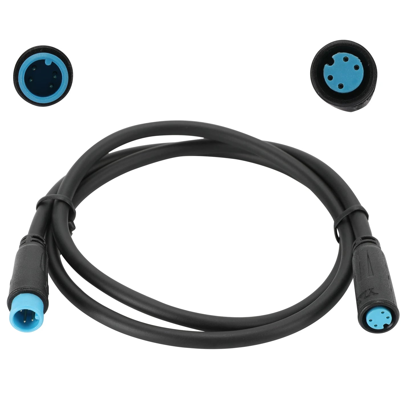 Ebike Display Connector 2/3/4/5/ Pin Cable For Bafang Female/male Waterproof Connector Signal Line Electric Bicycle Tool Parts