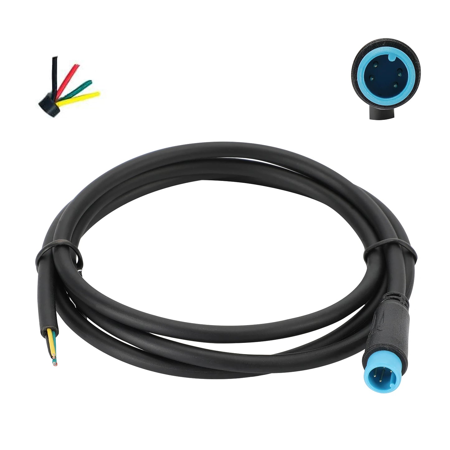 Ebike Display Connector 2/3/4/5/ Pin Cable For Bafang Female/male Waterproof Connector Signal Line Electric Bicycle Tool Parts