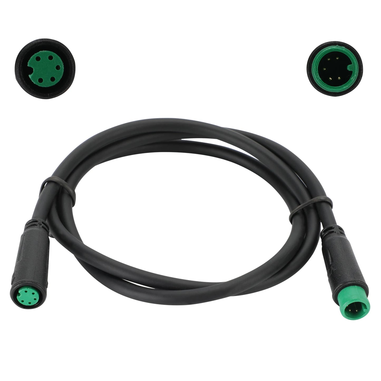 Ebike Display Connector 2/3/4/5/ Pin Cable For Bafang Female/male Waterproof Connector Signal Line Electric Bicycle Tool Parts