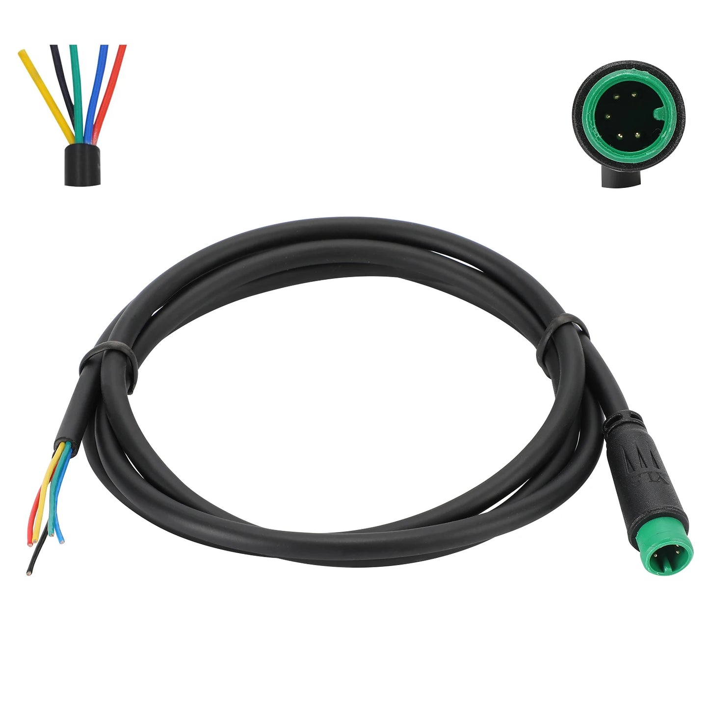 Ebike Display Connector 2/3/4/5/ Pin Cable For Bafang Female/male Waterproof Connector Signal Line Electric Bicycle Tool Parts