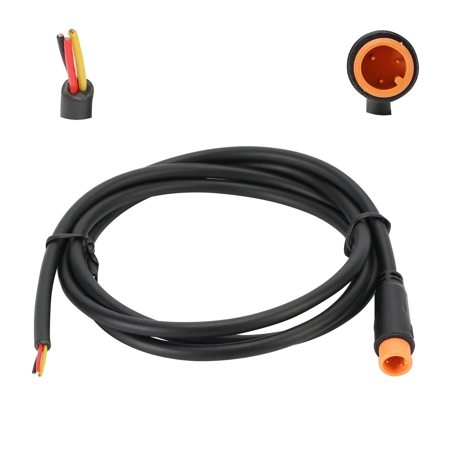 Ebike Display Connector 2/3/4/5/ Pin Cable For Bafang Female/male Waterproof Connector Signal Line Electric Bicycle Tool Parts
