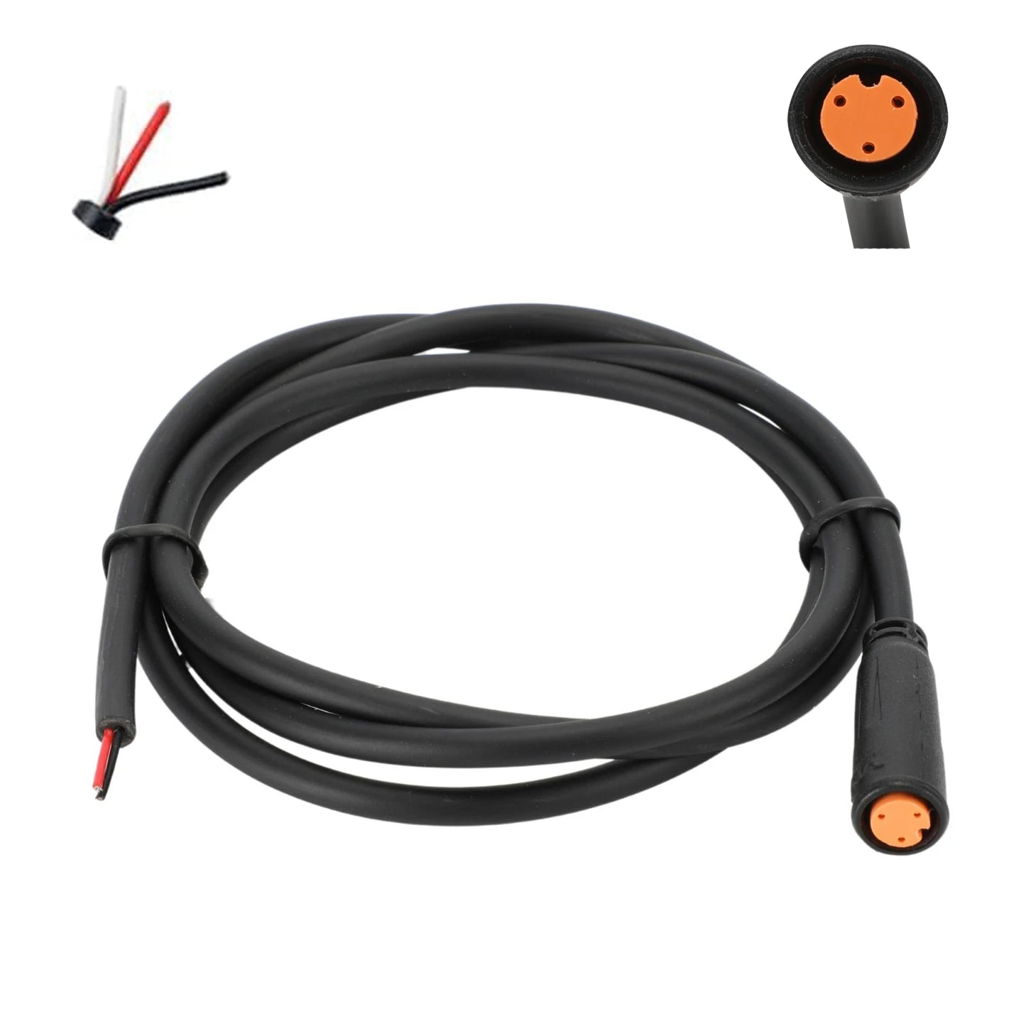 Ebike Display Connector 2/3/4/5/ Pin Cable For Bafang Female/male Waterproof Connector Signal Line Electric Bicycle Tool Parts